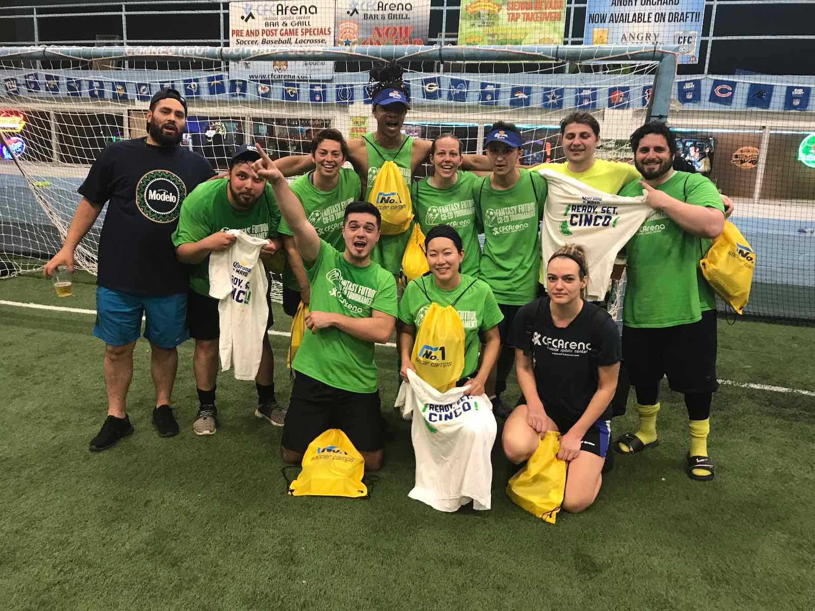 Adult indoor soccer league deals near me